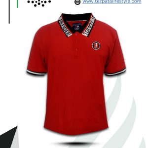 tommy hilfiger polo shirt, Colour: red