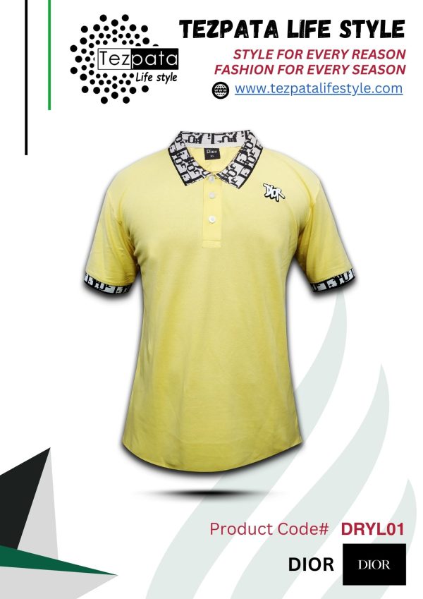 Dior Polo Shirt, Colour: yellow